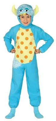 Produktbild von Fiestas Guirca Monster Kostüm Blau Kinder Halloween 128