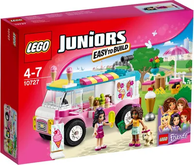 Image de LEGO® - Juniors, Le camion de glaces d'Emma ; 10727