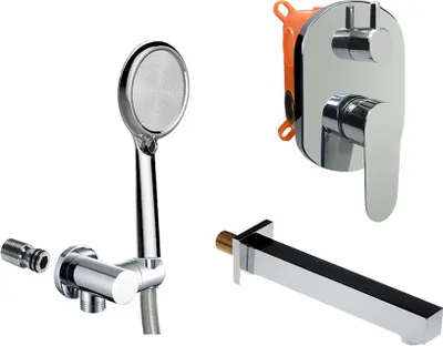 Immagine prodotto di Set vasca Mereo con rubinetto a due vie - CB650VV1