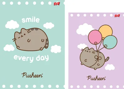 Produktbild von Notizbuch A4 32k Pusheen kariert Unipap Majewski