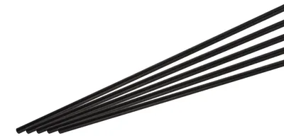 Kohlefaserstab 4 mm x 500 mm, 5 Stück, rund