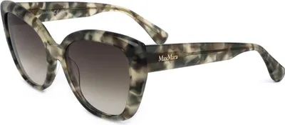 Produktbild von MaxMara MM0040 55F COLOURED HAVANA 54/18/140 Damen Sonnenbrillen
