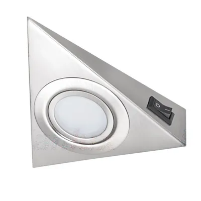 Produktbild von Kanlux Unterbauleuchte Zepo G4 matt chrom mit Schalter