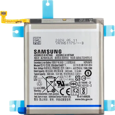 Obrázok produktu pre Originálna batéria Samsung pre Galaxy A41 A415, typ EB-BA415ABY