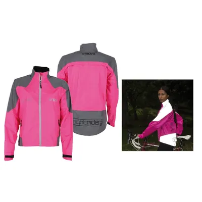 Produktbild von Proviz Nightrider Jacke Women pink/reflektierend Gr. 34