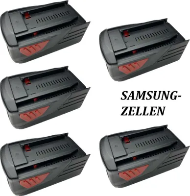 Produktbild von 5x Trade-Shop Li-Ion Akku, 36V / 4000mAh für Hilti TE6A TE-6A TE-6A TE7A TE-7A TE-7-A Bohrhammer Schlagbohrmaschine Akkuschrauber Bohrmaschine