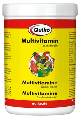 Produktbild von Quiko Multivitamin 750g - Ergänzungsfuttermittel zur Vitaminversorgung von Zierv