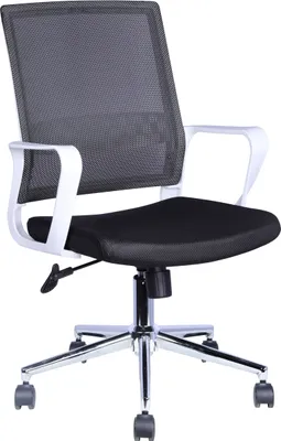 Produktbild von Casa Dolce Bürostuhl BRASIDAS, schwarz, 54x60x91,5-101 cm, drehbar und höhenverstellbar, Stoff