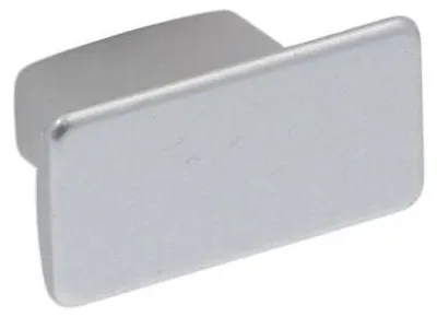 Image de Bouton pour meubles en zamac Diamètre 30mm x 16 Aluminium mat verni