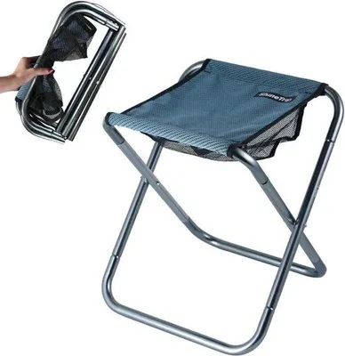 Produktbild von Camping Klapkruk, Mini-Faltstühle, leichte und tragbare Klapphocker für Angeln, Camping, Reisen, Wandern, Strand und Garten