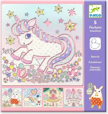 Zdjęcie produktu dla Szablony „Magiczny świat”, Djeco