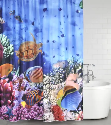 Zdjęcie produktu dla Zasłona prysznicowa SANILO® Ocean 180 x 200 cm
