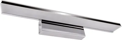 Produktbild von LED Wandleuchte Edelstahl 42 cm breit IP44 Chrom länglich neutralweißes Licht 4100 K 1100 lm Modern