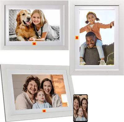 Image de Cadre photo numérique blanc Kodak Touch Picture Film 10.1" Wifi