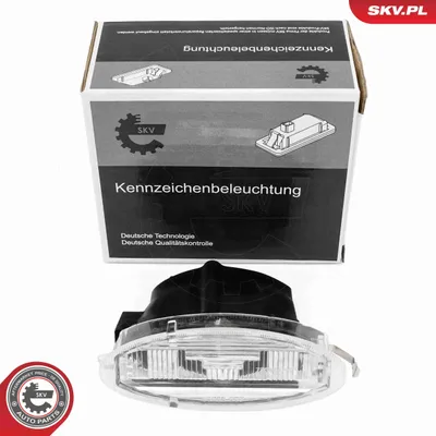 Produktbild von ESEN SKV 72SKV015 Kennzeichenbeleuchtung Rechts Links für OPEL Corsa B Schrägheck (S93)