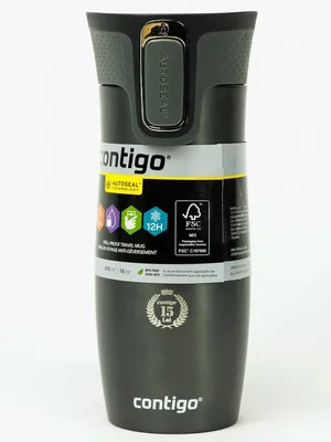 Produktbild von ContiGo! West Loop 2.0 Thermobecher 470 ml – 15 Jahre Jubiläum, Graphit Matt