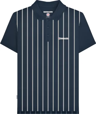 Obrázek produktu pro Lambretta - Pánská polokošile LB161 (XXL) (Námořnická modrá/bílá)