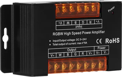 Image de Module d'amplification du signal LED pour contrôleur de bande lumineuse RVB 0.1%100% DC5V24V