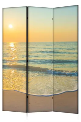 Produktbild von framed concept - Paravent Raumteiler Holz 135x172 cm, 3-teilig einseitig, Sichtschutzwand