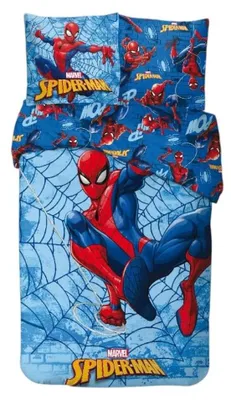 Immagine prodotto di Copripiumino Spiderman Blu 140 x 200 cm - 65 x 65 cm