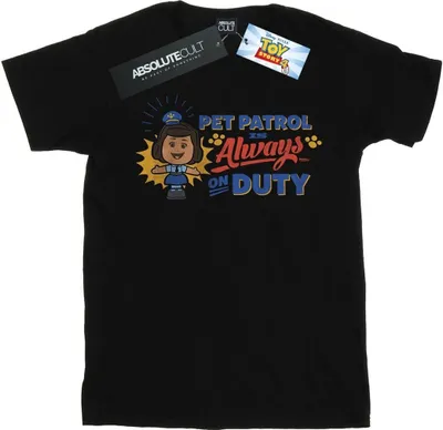 Produktbild von Disney - "Toy Story 4 Pet Patrol" T-Shirt für Damen BI47037 (XL) (Schwarz)