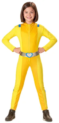 Immagine prodotto di Costume da spia per bambini costume di carnevale giallo-argento - 152-158 (13-14 anni)