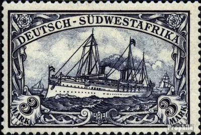 Produktbild von Briefmarken Deutsch-Südwestafrika 1900 Mi 22  gestempelt Schiff Kaiseryacht Hohenzollern