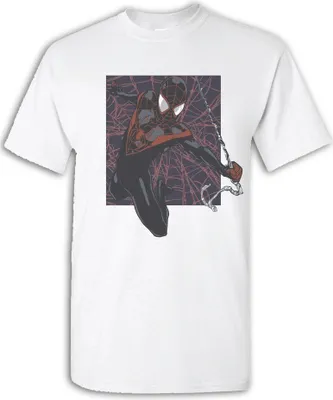 Produktbild von Marvel Spiderman Web Print Figure T-Shirt, white M