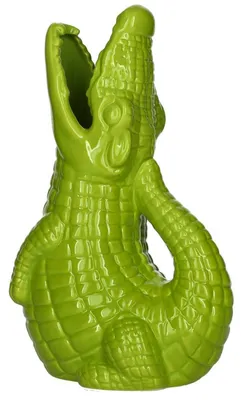 Produktbild von Gift Company Vase Krokodil Croco Hellgrün