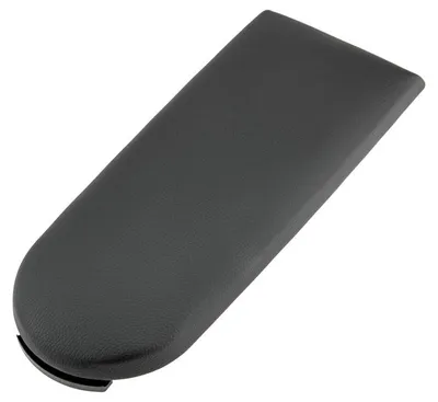 Produktbild von 3B0864209F Armlehnenbezug Mit Knopf, Volkswagen, Skoda, Schwarz, Leder