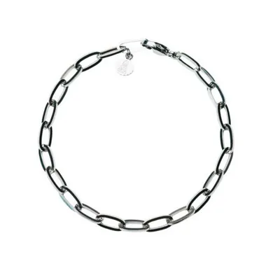 Produktbild von Armkette 21cm - Edelstahl - Paperclip