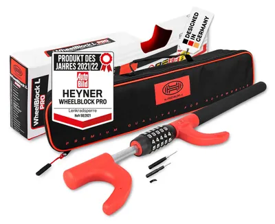Obrázek produktu pro HEYNER® Zámek volantu pro karavany DETHLEFFS TREND. Bezpečnostní zařízení proti odcizení s číselným zámkem, extra dlouhé