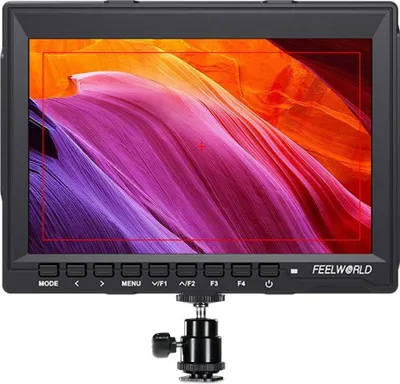 Image de Feelworld FW759 moniteur de caméra 17,8 cm (7") Noir 1280 x 800 pixels