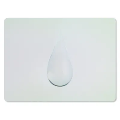 Produktbild von MuchoWow® Mauspad Mousepad Ein fallender Wassertropfen 40x30 cm - Mousepads - Maus Mat - Pad - Mausunterlage - Anti Rutsch