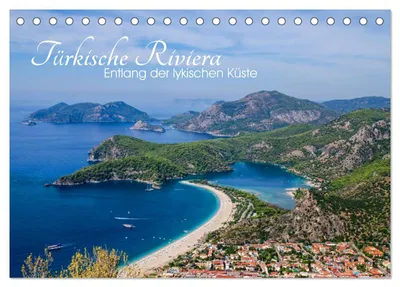 Produktbild von Türkische Riviera - Entlang der lykischen Küste (Tischkalender 2027 DIN A5 quer), CALVENDO Monatskalender