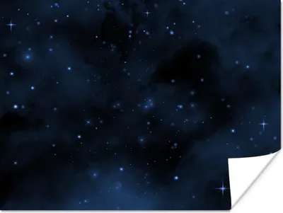 Produktbild von MuchoWow® Poster Nacht - Universum - Sternenhimmel 120x90 cm - Wandbild