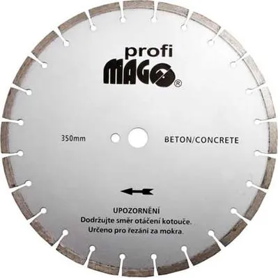 Produktbild von Diamant-Segmentscheibe 350x25,4mm MAGG Profi für Beton