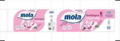 Zdjęcie produktu dla Mola, Kwitnąca Magnolia, Papier toaletowy, 8 rolek