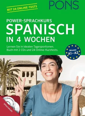 Produktbild von PONS Power-Sprachkurs Spanisch in 4 Wochen
