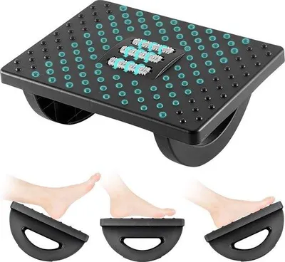 Produktbild von Famanu Fußbank Ergonomische Fußstütze - Schwarz