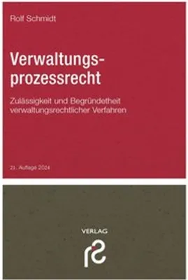 Image de Verwaltungsprozessrecht