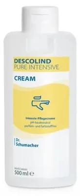 Produktbild von 20x Dr. Schumacher Descolind Pure Intensive Cream - 500 ml | Flasche (500 ml) - 4260592065924