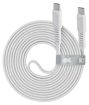 Obrázek produktu pro Rivacase 4260403579626, 2,1 m, USB C, USB C, USB 2.0, 0,48 Gbit/s, Bílá