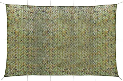 Produktbild von Tarnnetz mit Aufbewahrungstasche 6x7 m Grün