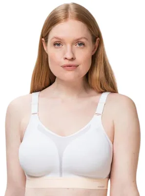 Productafbeelding van Damen sportbeha zonder beugels, kleur wit