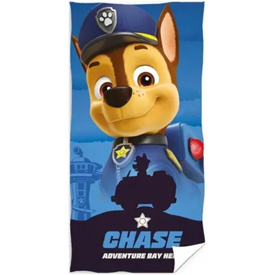 Obrázok produktu pre Plážová osuška Paw Patrol - Strážnik Chase