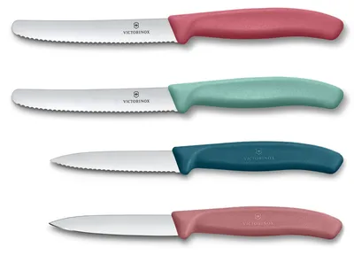 Produktbild von Victorinox Swiss Classic Tomaten- und Gemüsemesser Set, 4-tlg, 8-11 cm