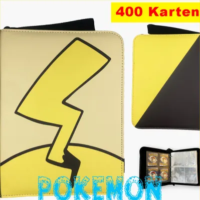 Obrázok produktu pre Pokémon Pikachu Folder - Pokémon Trading Card Album Book 400 kariet Vianoce