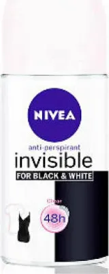 Image de NIVEA Black & White Invisible Déodorant Roll-On 50ml