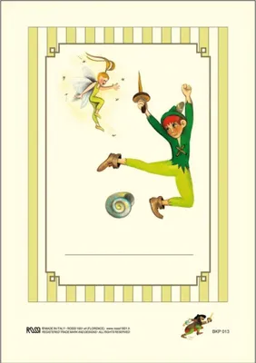 Image de Autocollants décoratifs BKP 013 Peter Pan 6pcs